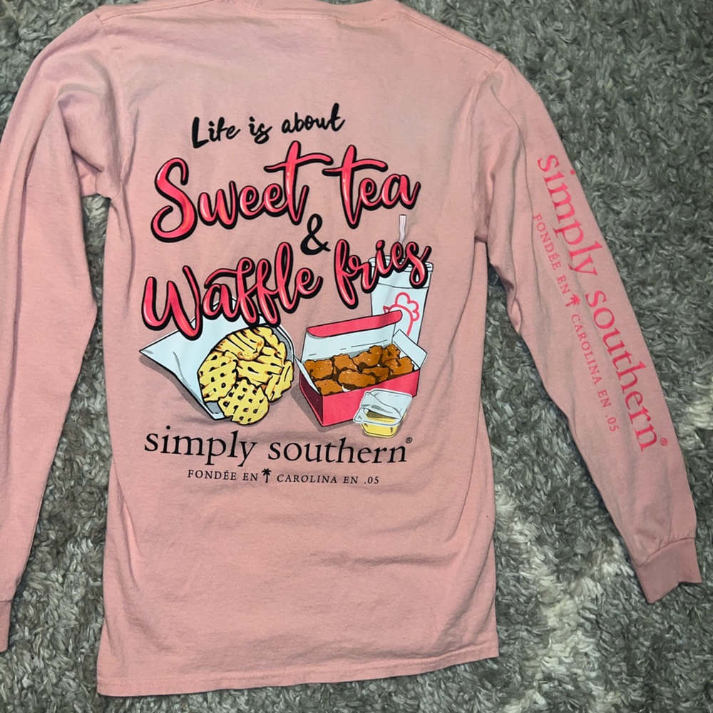 Long sleeve simply southern tee
